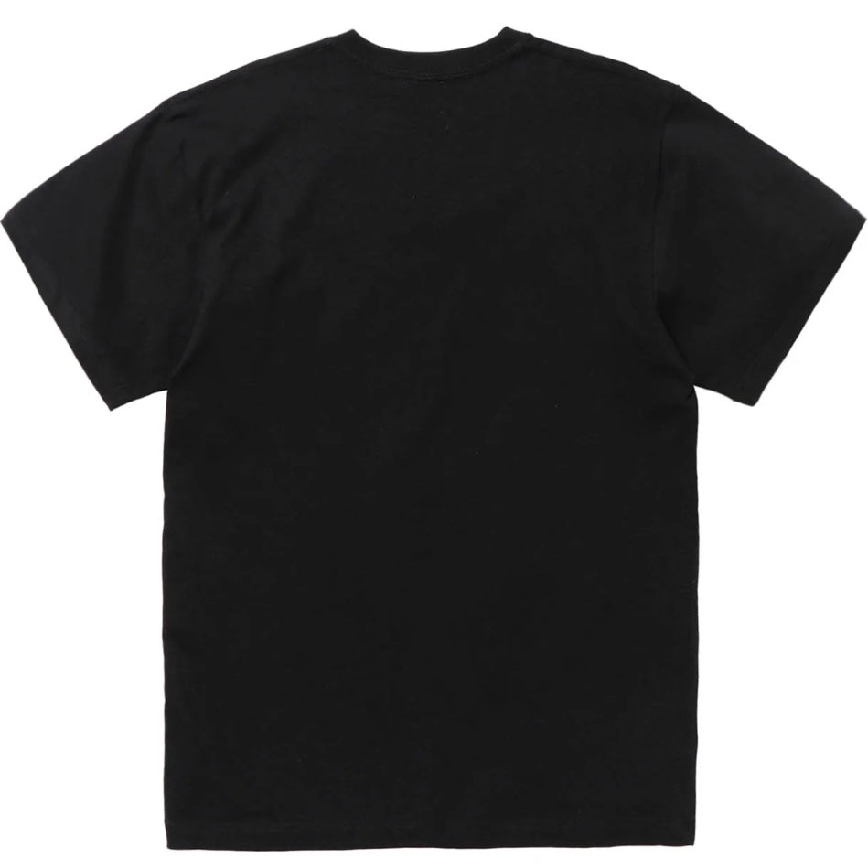 Embroidery Circle Logo Black T-shirt