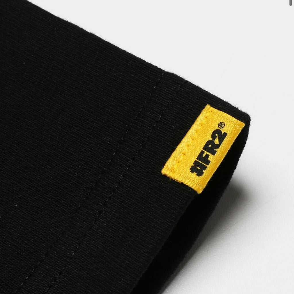 Embroidery Circle Logo Black T-shirt