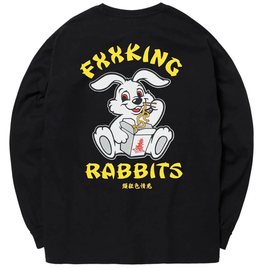 Long-sleeve T-shirt Rabbit Noodle